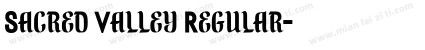 Sacred Valley Regular字体转换